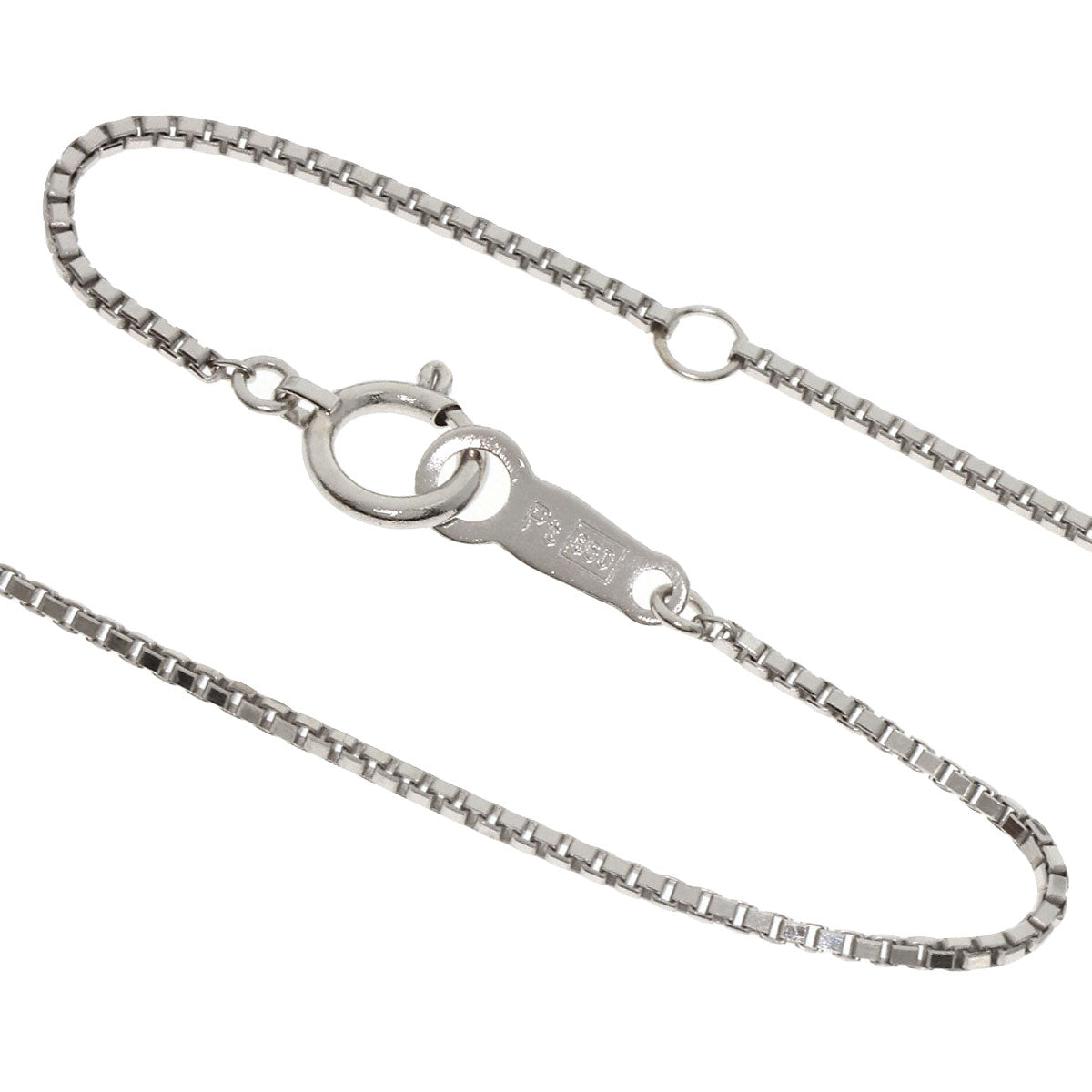 0.436ct Diamond Necklace Platinum PT850 PT900 6.7g�@Ladies