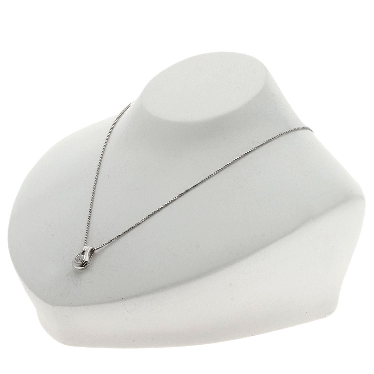 0.436ct Diamond Necklace Platinum PT850 PT900 6.7g�@Ladies