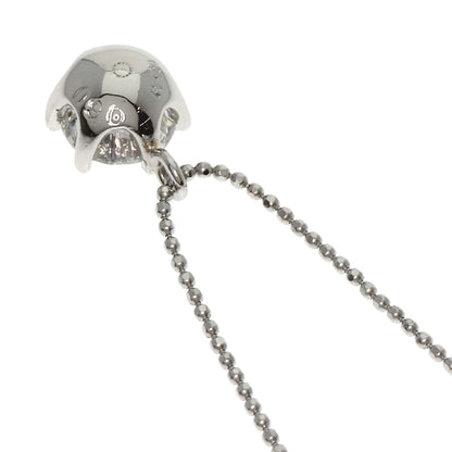 0.6ct Diamond Necklace Platinum PT850 PT900 2.4g　Ladies