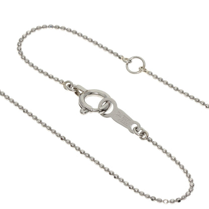 0.6ct Diamond Necklace Platinum PT850 PT900 2.4g　Ladies