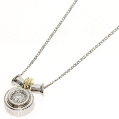 0.274ct Diamond Necklace Platinum PT850 PT900 5.9g�@Ladies
