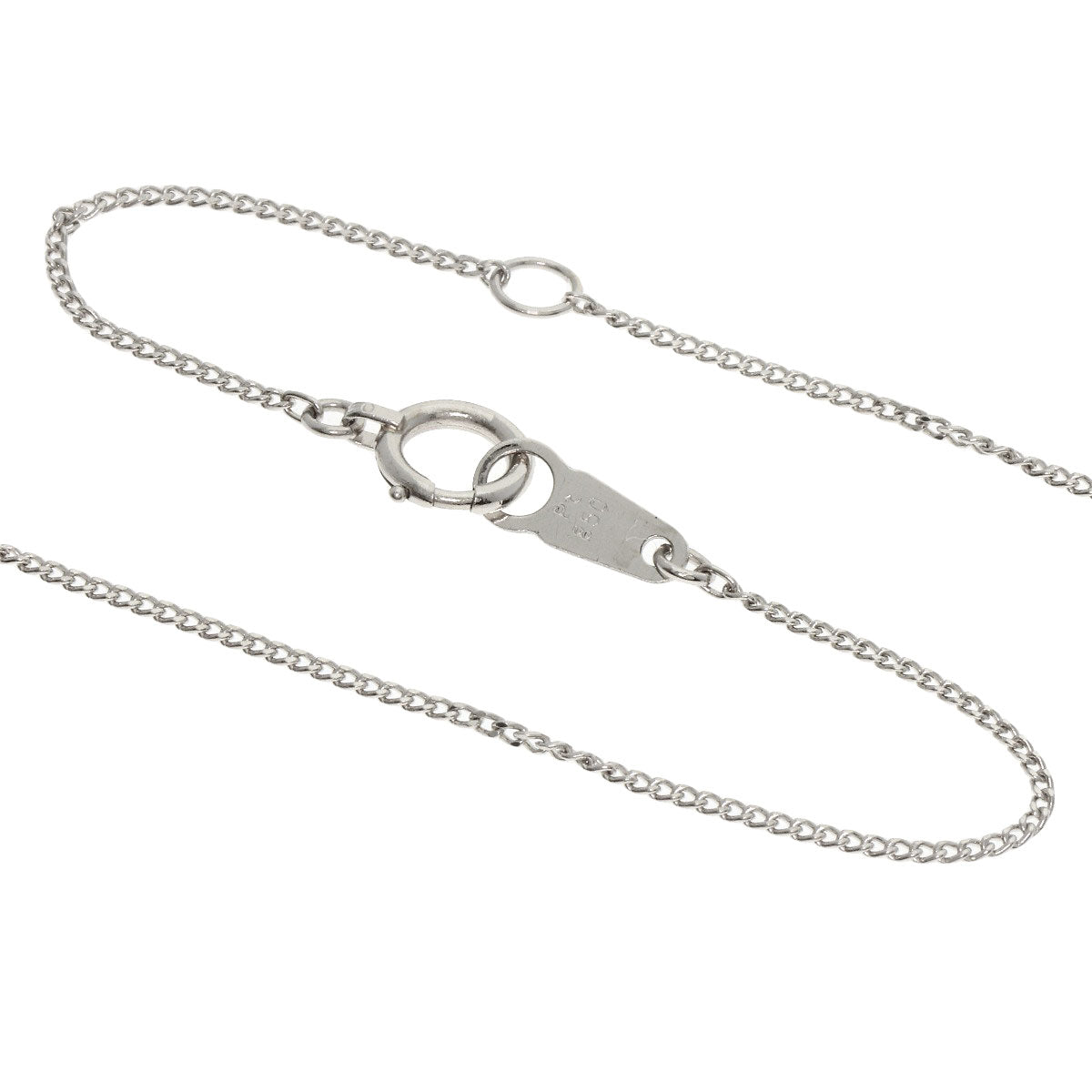 0.274ct Diamond Necklace Platinum PT850 PT900 5.9g�@Ladies