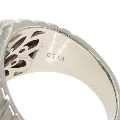 1.13ct Diamond Ring Platinum PT900 18K Yellow Gold 30.2g�@Ladies