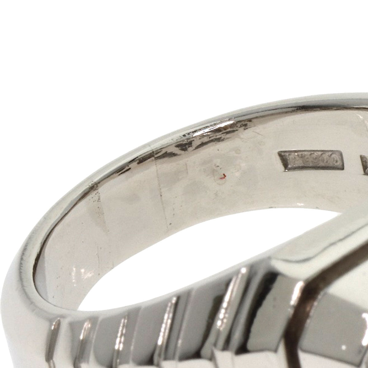 1.13ct Diamond Ring Platinum PT900 18K Yellow Gold 30.2g�@Ladies
