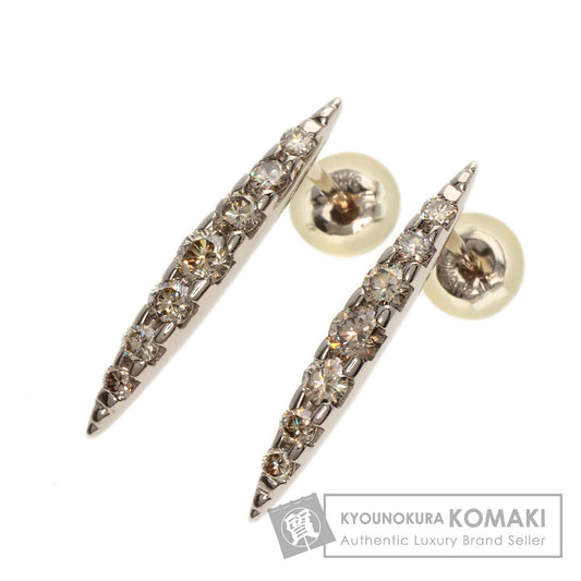 Kashikey   earring Naked Brown Diamond K18BG K18 White GoldLadies