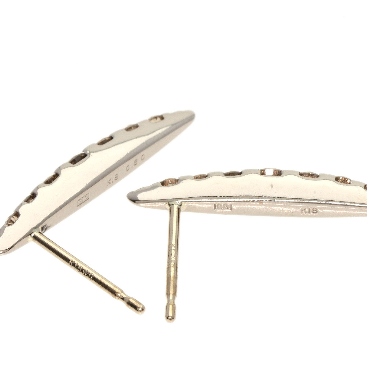 Kashikey   earring Naked Brown Diamond K18BG K18 White GoldLadies