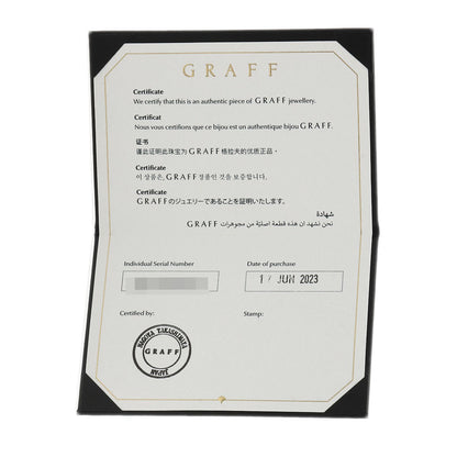 GRAFF Diamond Ring K18 White Gold Ladies [Used]
