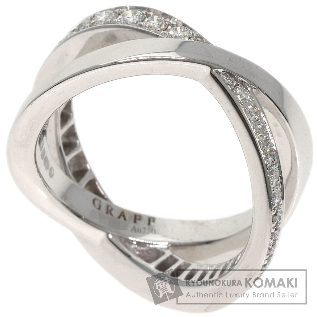 GRAFF Diamond Ring K18 White Gold Ladies [Used]