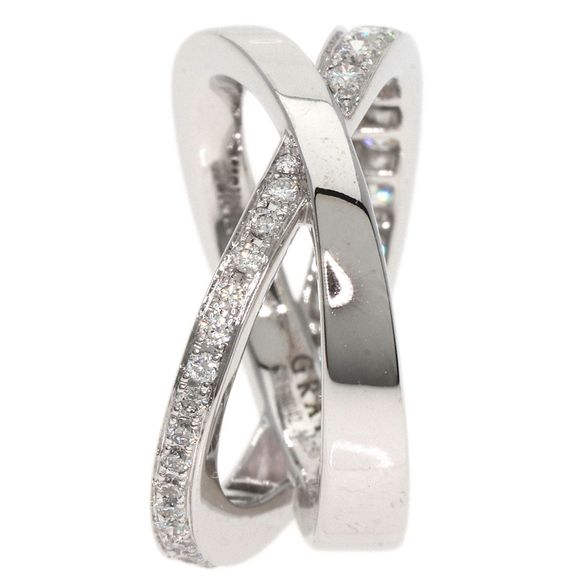 GRAFF Diamond Ring K18 White Gold Ladies [Used]