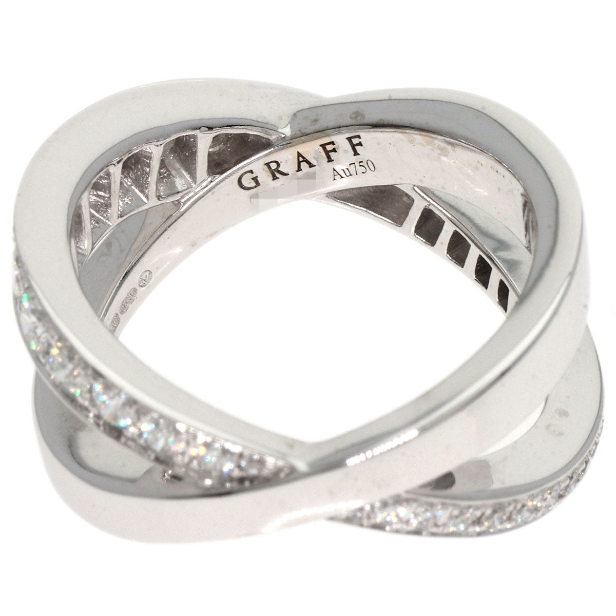 GRAFF Diamond Ring K18 White Gold Ladies [Used]