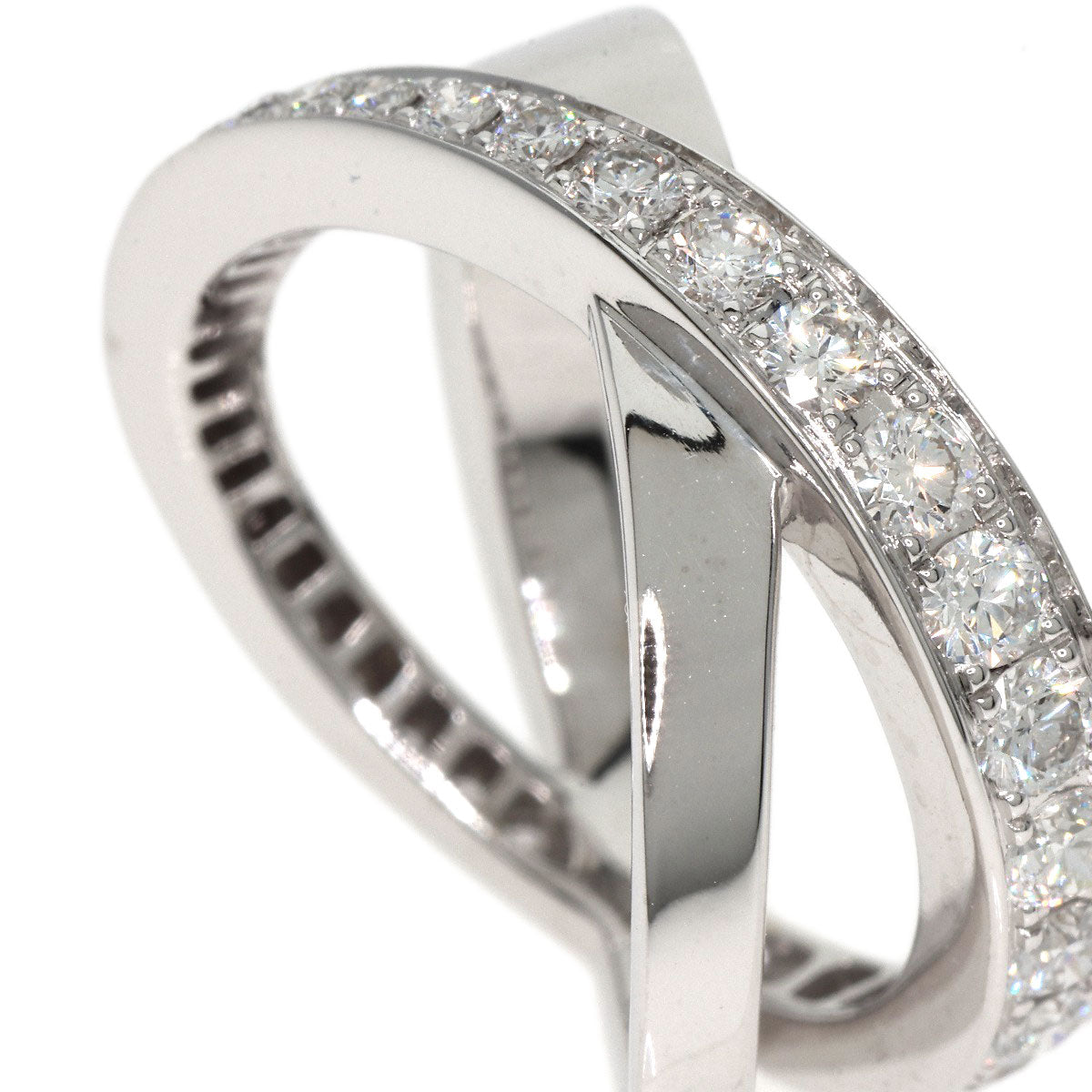 GRAFF Diamond Ring K18 White Gold Ladies [Used]