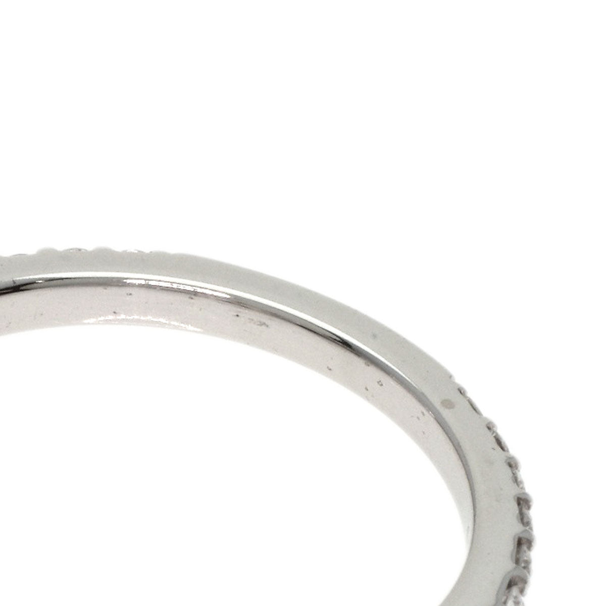 GRAFF Icon Round Diamond Engagement Ring VVS2 Ring K18 White Gold Ladies [Used]