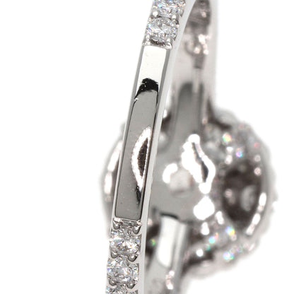 GRAFF Icon Round Diamond Engagement Ring VVS2 Ring K18 White Gold Ladies [Used]