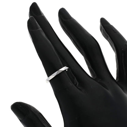 GRAFF Laurence Graff Signature Band Diamond Ring K18 White Gold Ladies [Used]