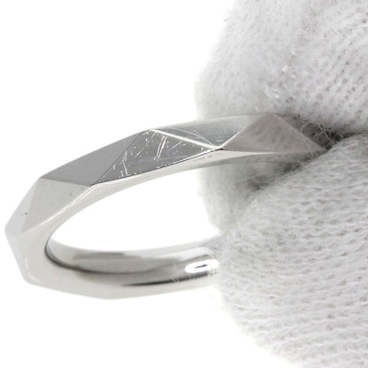 GRAFF Laurence Graff Signature Band Diamond Ring K18 White Gold Ladies [Used]