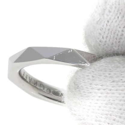 GRAFF Laurence Graff Signature Band Diamond Ring K18 White Gold Ladies [Used]