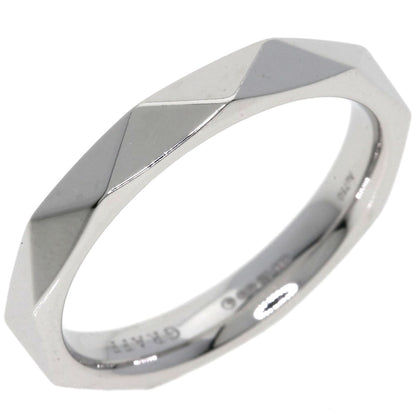 GRAFF Laurence Graff Signature Band Ring K18 White Gold Ladies [Used]