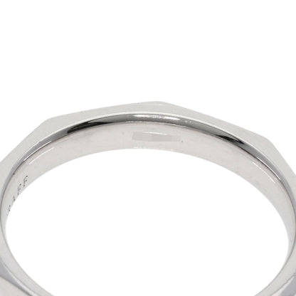 GRAFF Laurence Graff Signature Band Ring K18 White Gold Ladies [Used]