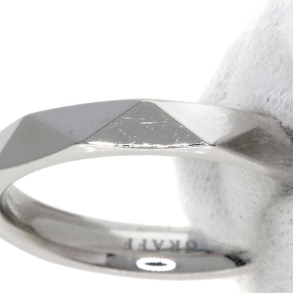 GRAFF Laurence Graff Signature Band Ring K18 White Gold Ladies [Used]