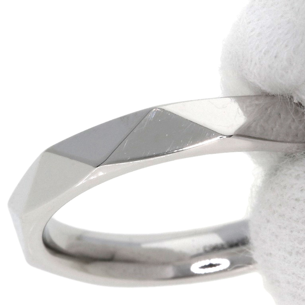 GRAFF Laurence Graff Signature Band Ring K18 White Gold Ladies [Used]