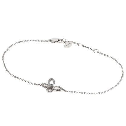GRAFF Mini Butterfly Diamond Bracelet K18 White Gold Ladies [Used]