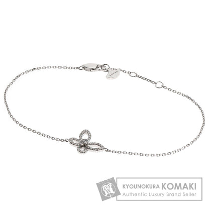 GRAFF Mini Butterfly Diamond Bracelet K18 White Gold Ladies [Used]