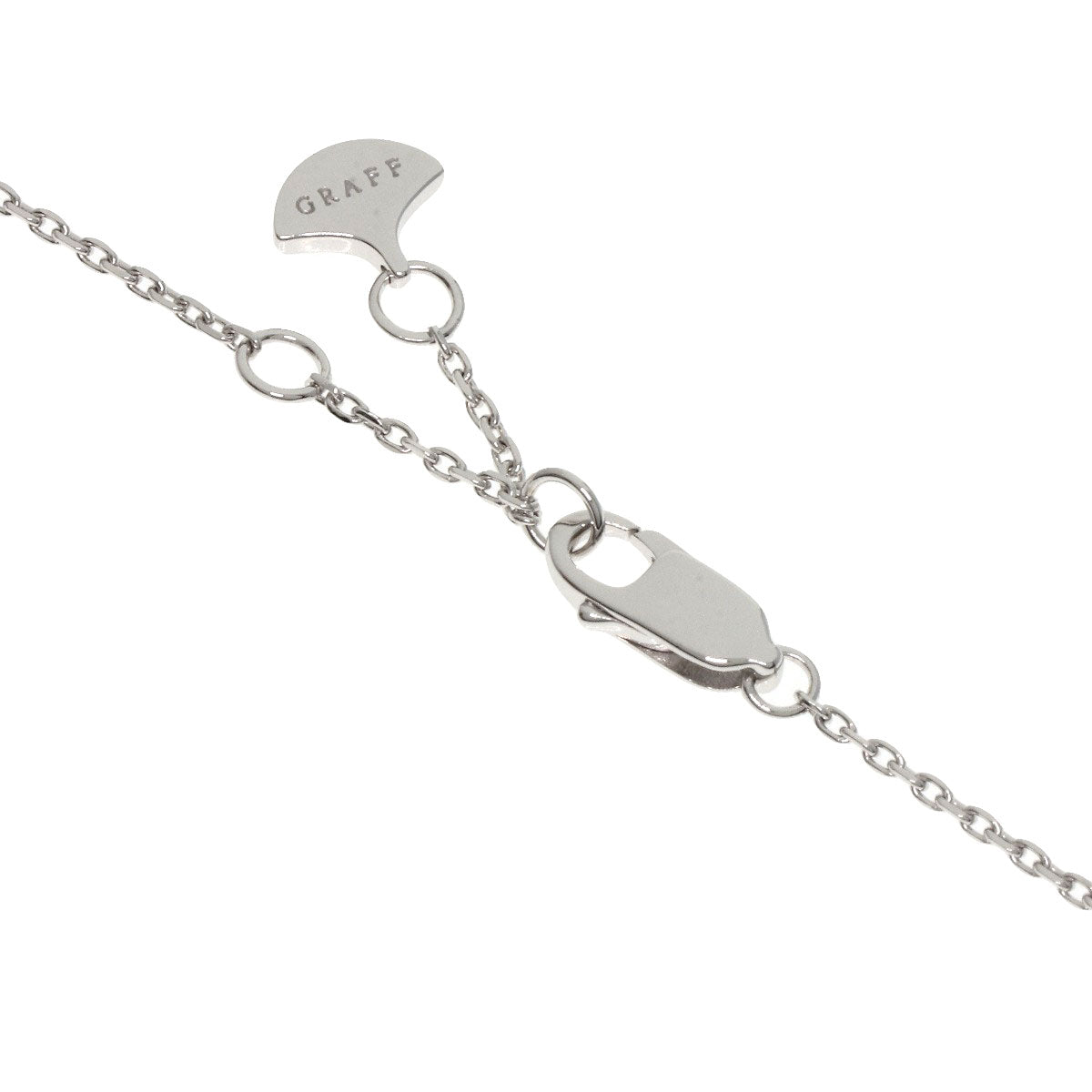 GRAFF Mini Butterfly Diamond Bracelet K18 White Gold Ladies [Used]