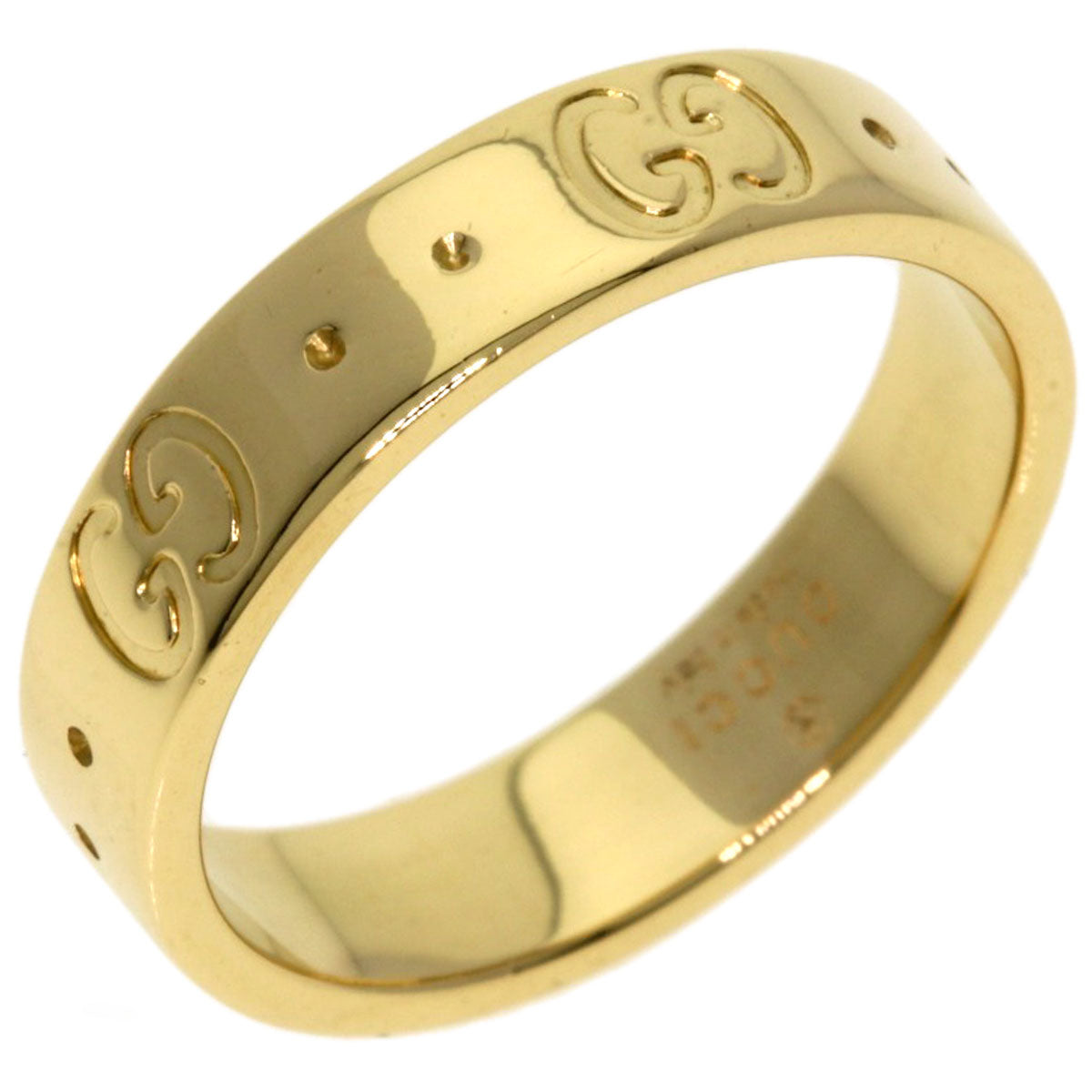 GUCCI   Icon # 7 Ring  K18 Yellow Gold Ladies  [’†ŒÃ]