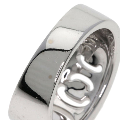 CELINE Triomphe Diamond Ring K18 White Gold Ladies [Used]