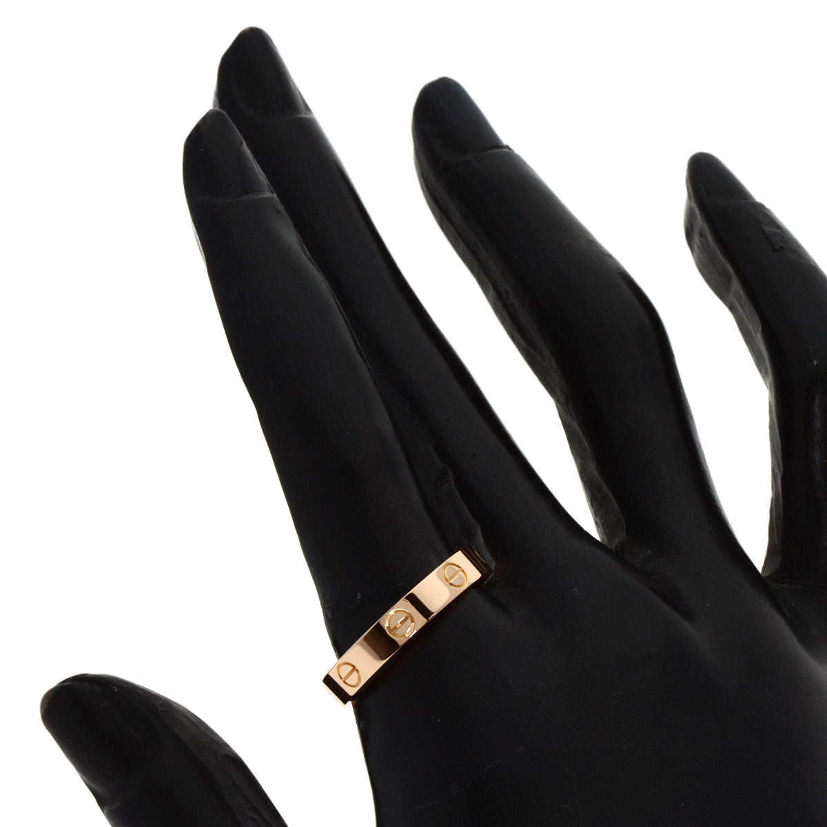 CARTIER   Ring mini love ring #58 K18 Pink Gold Ladies