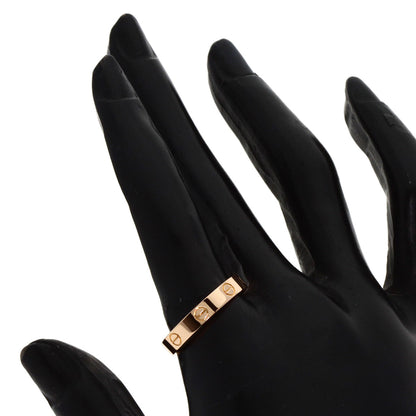 CARTIER   Ring mini love ring #58 K18 Pink Gold Ladies