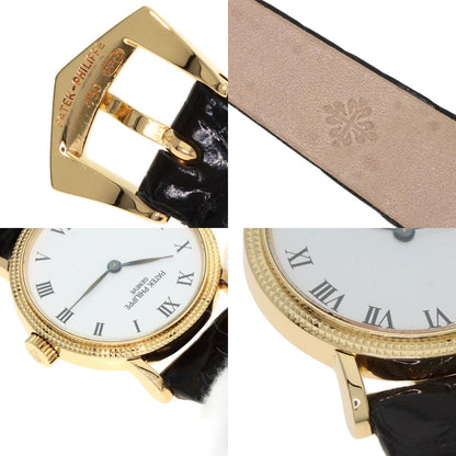 PATEK PHILIPPE Calatrava Watches 4809J-001 K18 Yellow Gold/Leather Ladies