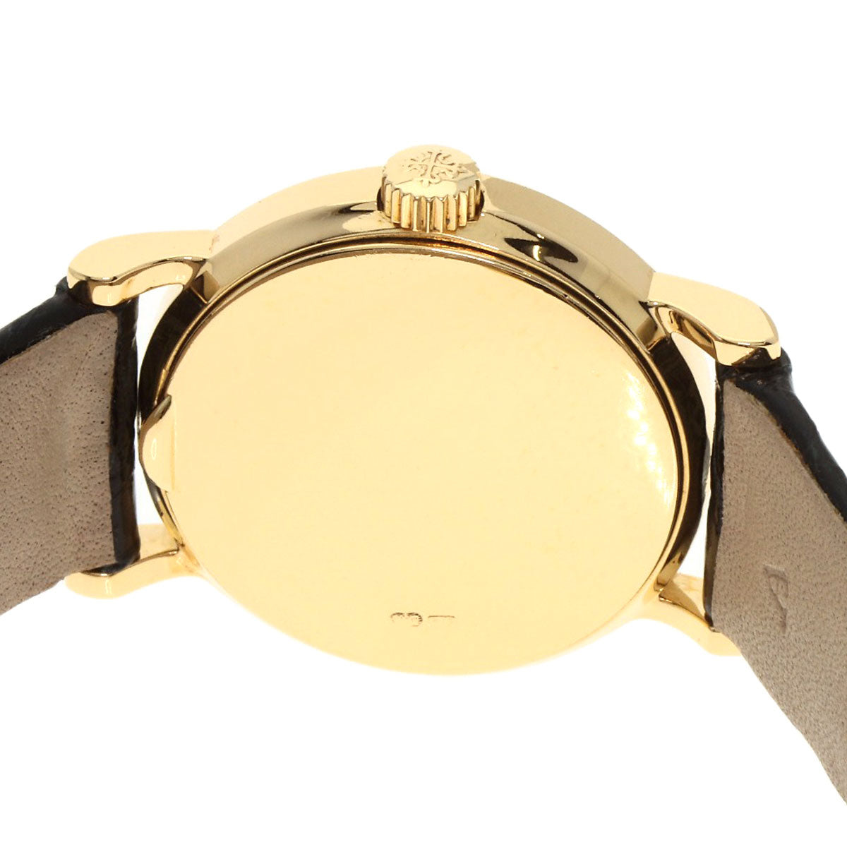 PATEK PHILIPPE Calatrava Watches 4809J-001 K18 Yellow Gold/Leather Ladies