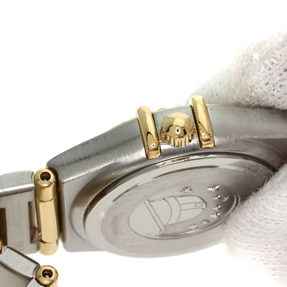 OMEGA Constellation Mini Bezel Diamond Watches 1267.70 Stainless Steel/SSxK18YG Ladies