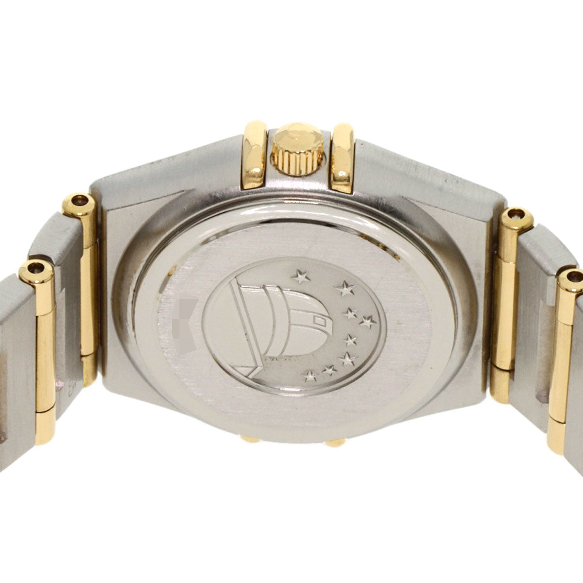 OMEGA Constellation Mini Bezel Diamond Watches 1267.70 Stainless Steel/SSxK18YG Ladies