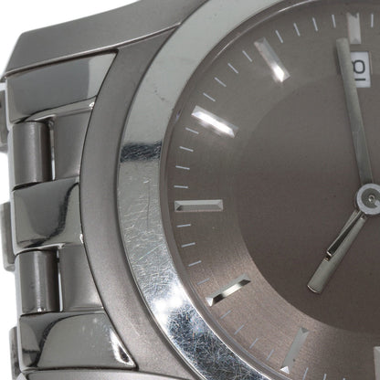 GUCCI Round face Watches 5500XL Stainless Steel/Stainless Steel mens