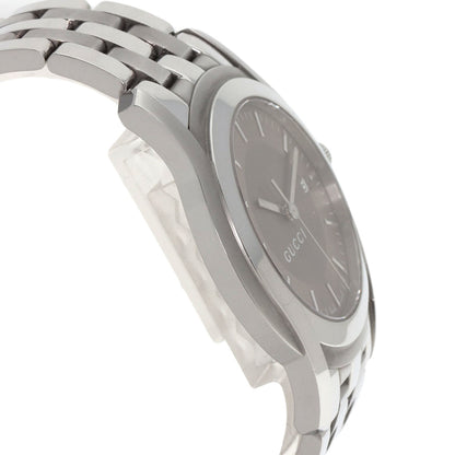 GUCCI Round face Watches 5500XL Stainless Steel/Stainless Steel mens