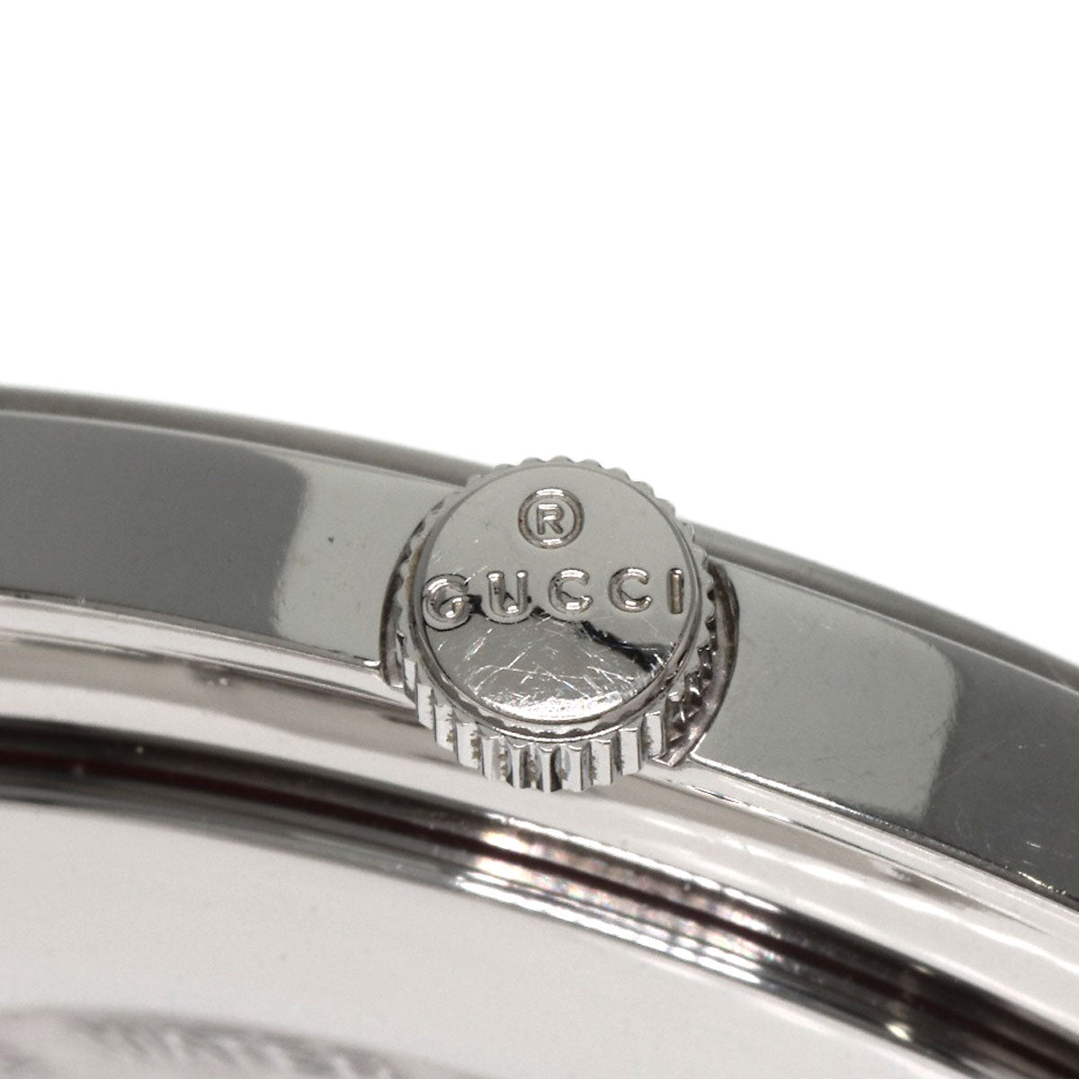 GUCCI Round face Watches 5500XL Stainless Steel/Stainless Steel mens