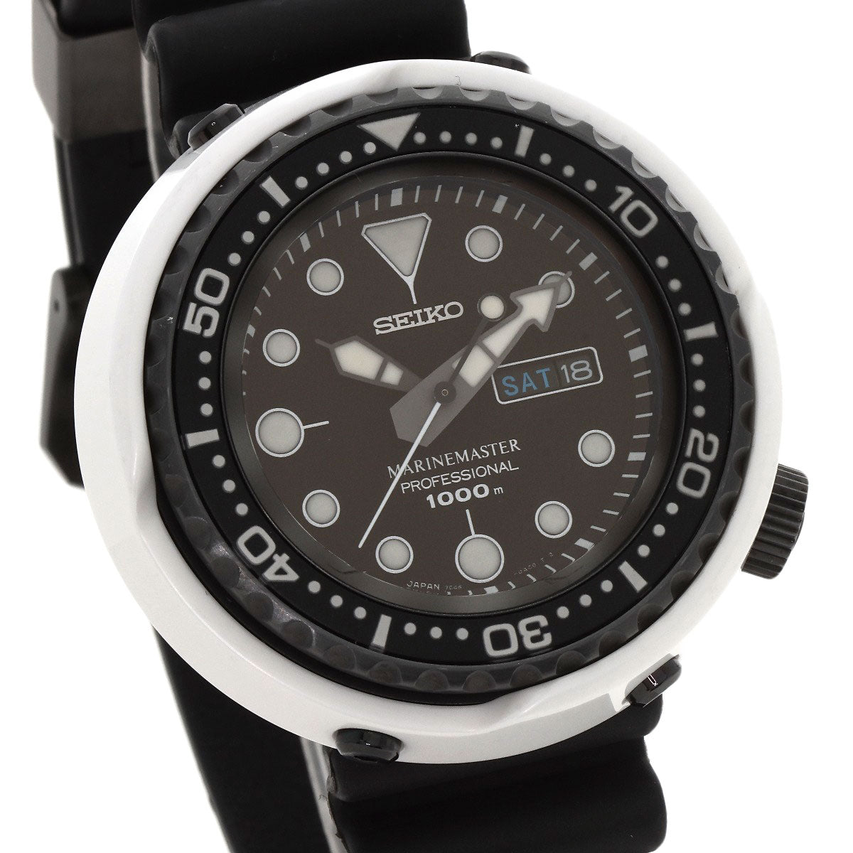 SEIKO Prospex Marine Master Limited to 300 pieces Watches SBBN019 7C46-0AD0 titaniumCeramic/Rubber mens
