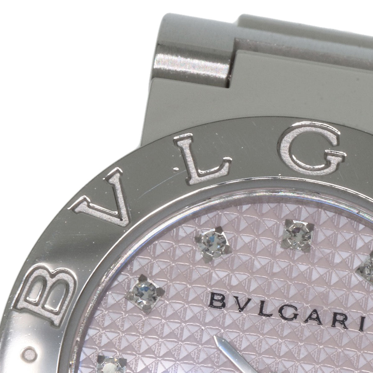 BVLGARI BVLGARI BVLGARI 12P Diamond Watches BB23SS Stainless Steel/Stainless Steel Ladies