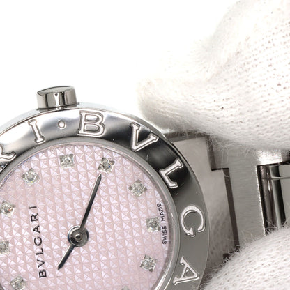 BVLGARI BVLGARI BVLGARI 12P Diamond Watches BB23SS Stainless Steel/Stainless Steel Ladies