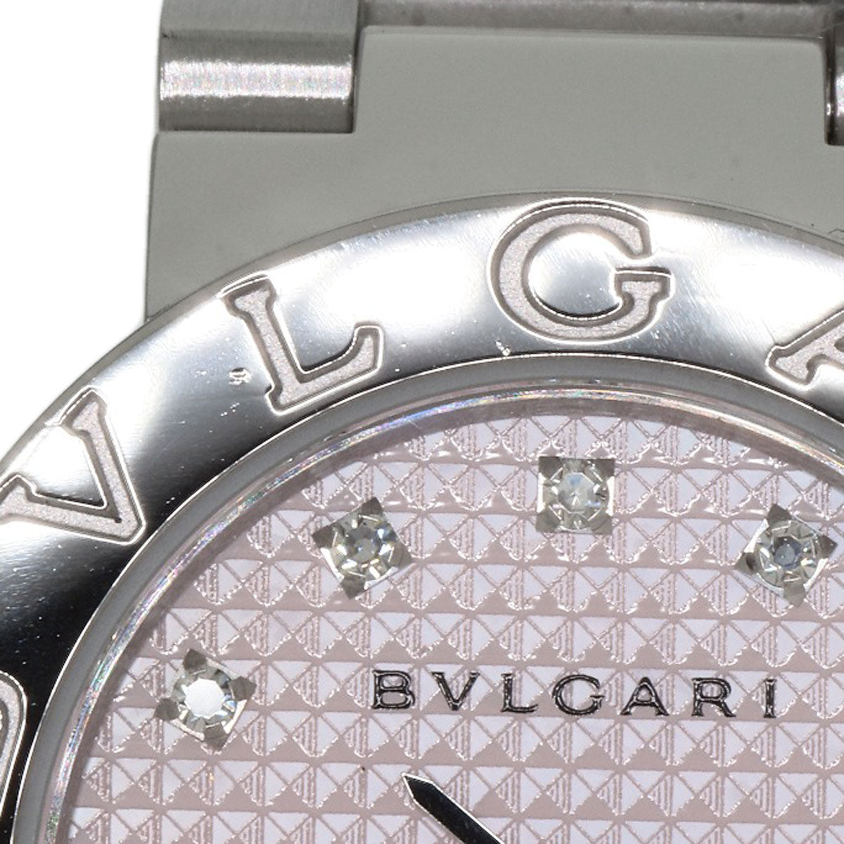 BVLGARI BVLGARI BVLGARI 12P Diamond Watches BB23SS Stainless Steel/Stainless Steel Ladies