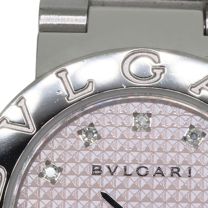 BVLGARI BVLGARI BVLGARI 12P Diamond Watches BB23SS Stainless Steel/Stainless Steel Ladies