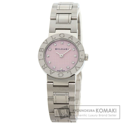 BVLGARI BVLGARI BVLGARI 12P Diamond Watches BB23SS Stainless Steel/Stainless Steel Ladies