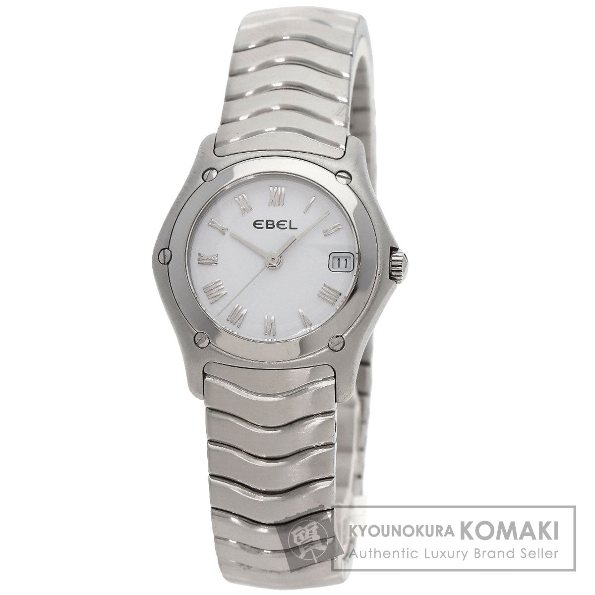 EBEL Classic wave Watches 9087F21 Stainless Steel/Stainless Steel Ladies