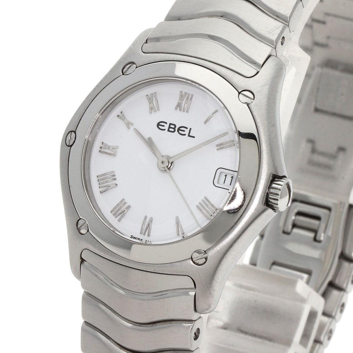 EBEL Classic wave Watches 9087F21 Stainless Steel/Stainless Steel Ladies