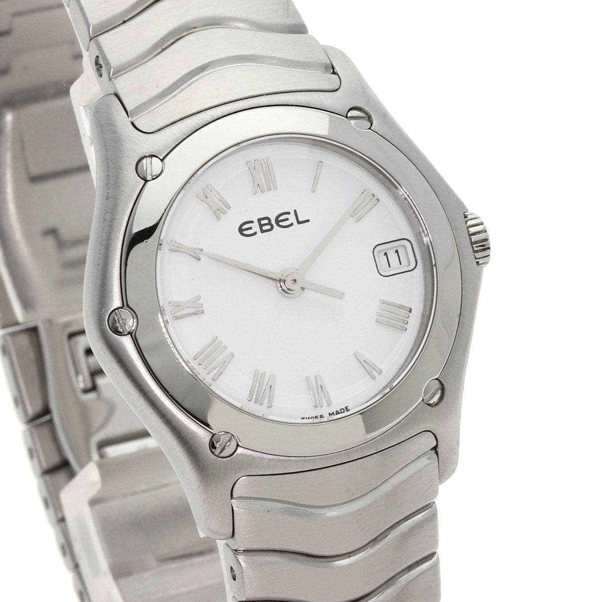 EBEL Classic wave Watches 9087F21 Stainless Steel/Stainless Steel Ladies