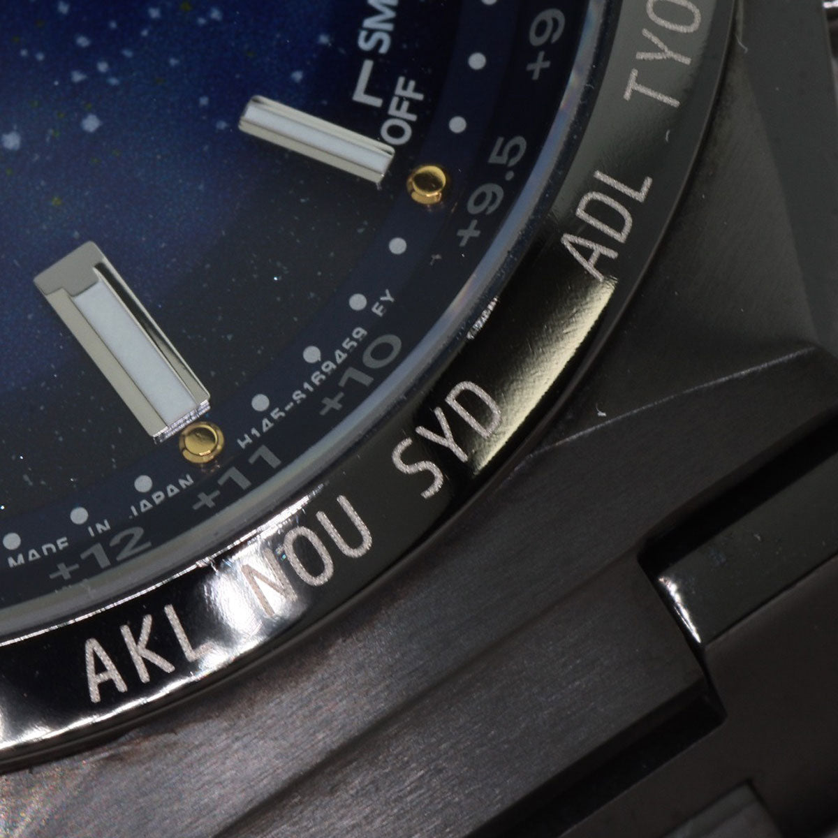 CITIZEN ATESA Direct Flight Cosmic Blue Limited to 2200 pieces worldwide Watches CB0219-50L H145-S123704 Titanium/Titanium mens