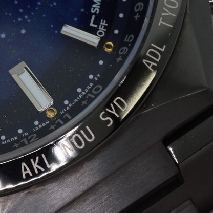 CITIZEN ATESA Direct Flight Cosmic Blue Limited to 2200 pieces worldwide Watches CB0219-50L H145-S123704 Titanium/Titanium mens