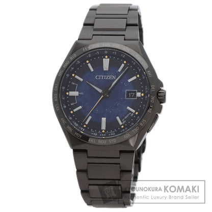 CITIZEN ATESA Direct Flight Cosmic Blue Limited to 2200 pieces worldwide Watches CB0219-50L H145-S123704 Titanium/Titanium mens